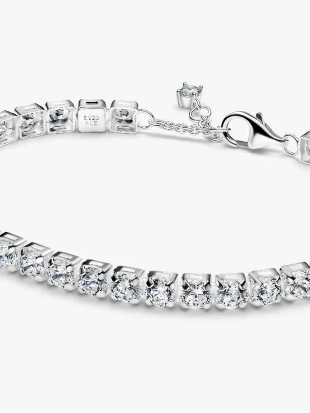Authentic Pandora Sparkling Bold Tennis Bracelet